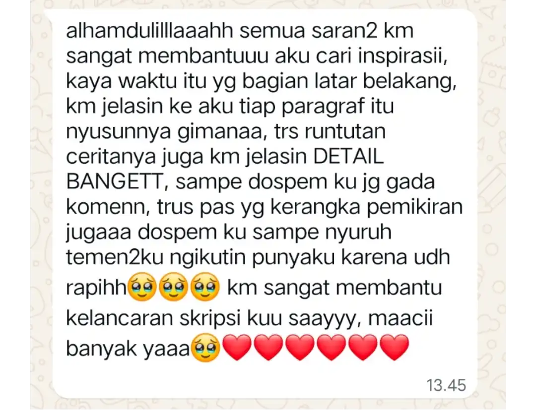 Testimoni WhatsApp